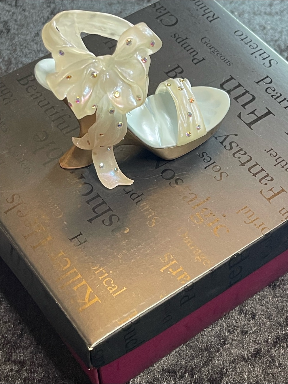 2002 Sheer Grace miniature shoe